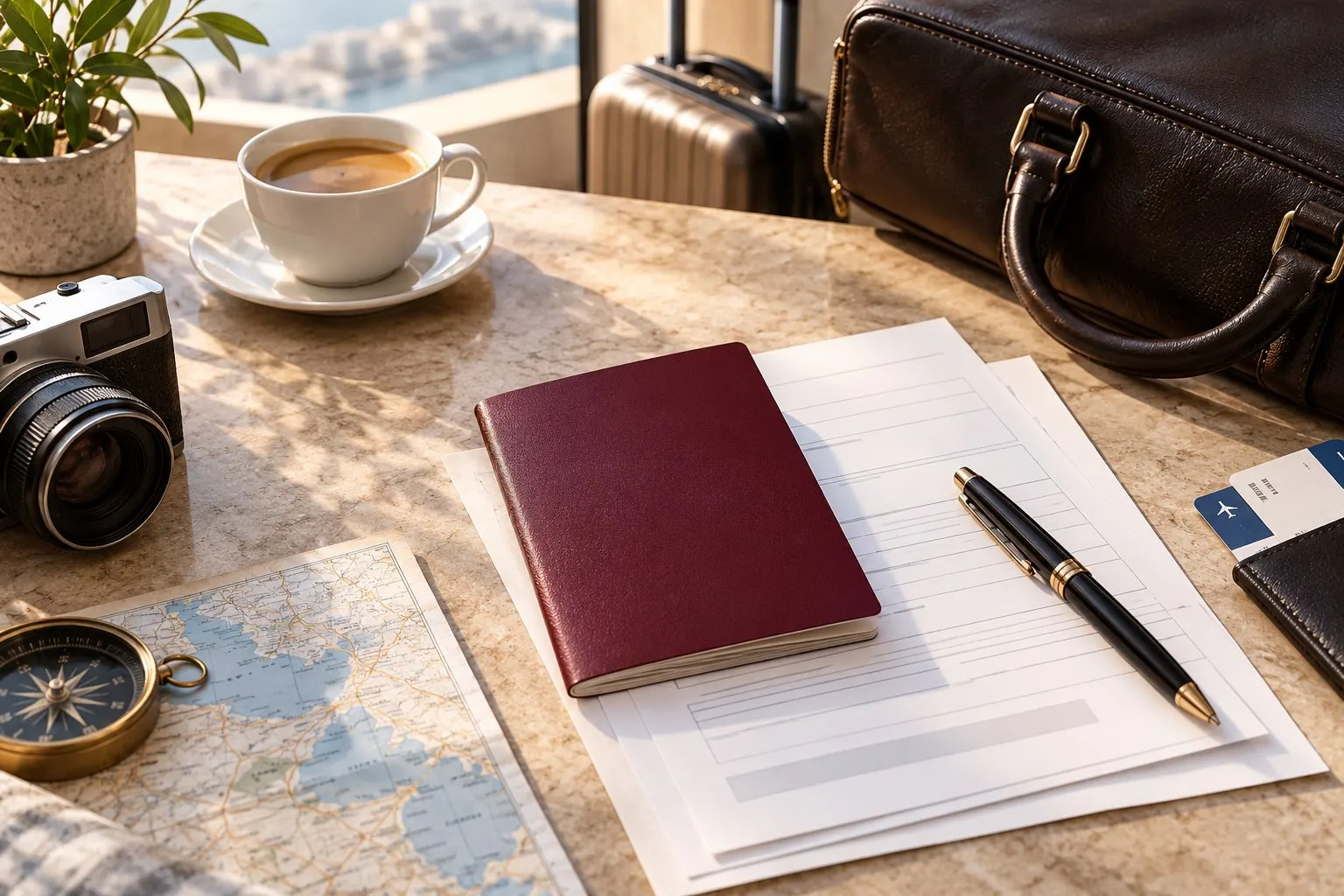 Yurt dışı iş seyahati belgeleri ve pasaport